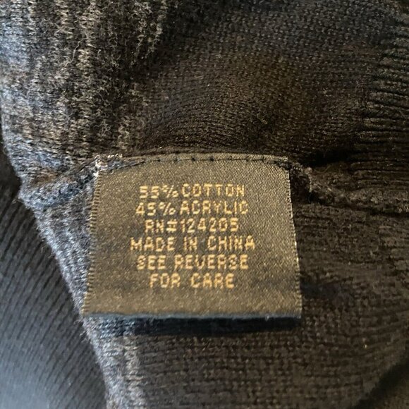 F/X Fusion Textured XXL Striped Crew Neck Long Sleeve Pullover Sweater Grandpa - Picture 11 of 12